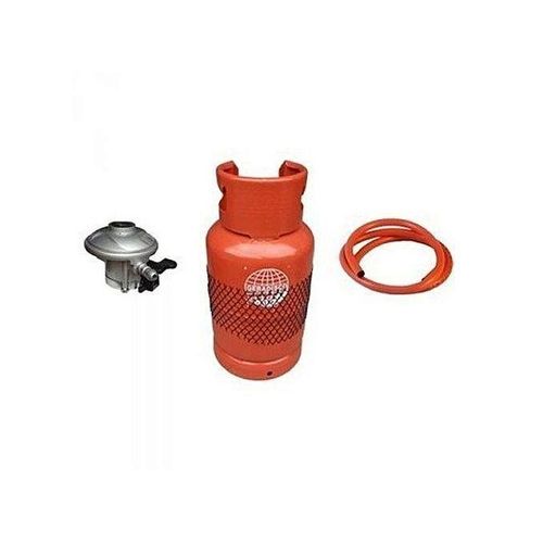Gas 12.5kg Cylinder, Hose, Clip & Regulator