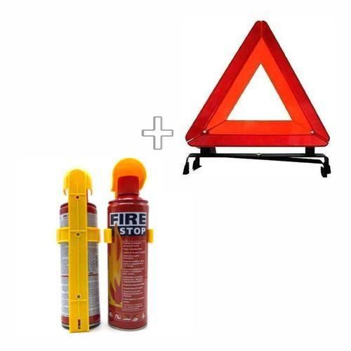 Safety First Road signs safety kit & fire stop extingusher