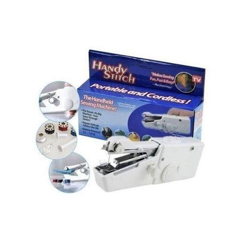 Portable Handy Stitch And Cordless Sewing Machine-White