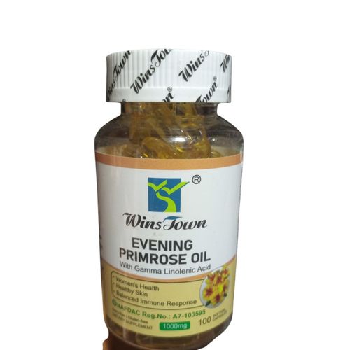 WinsTown Evening Primrose Oil 1000mg – 100 Softgel Capsules