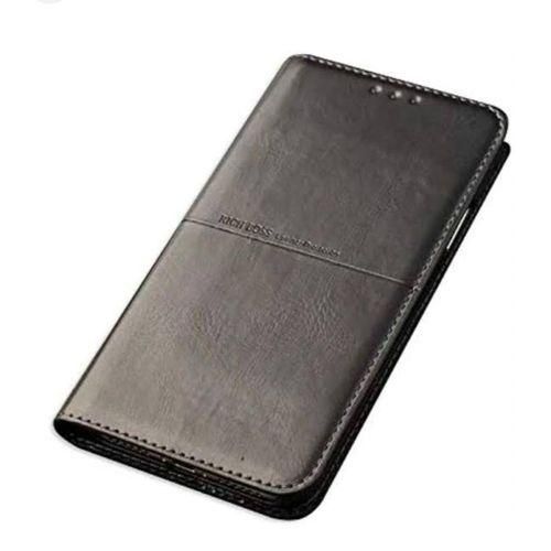 Richboss Leather Flip Case For Oppo A18 / Oppo A38 - Black