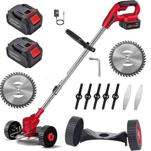 Machine Complete set of Grass Cutter Rechargeable With Two 48VH Battery, With free spic and hand glove