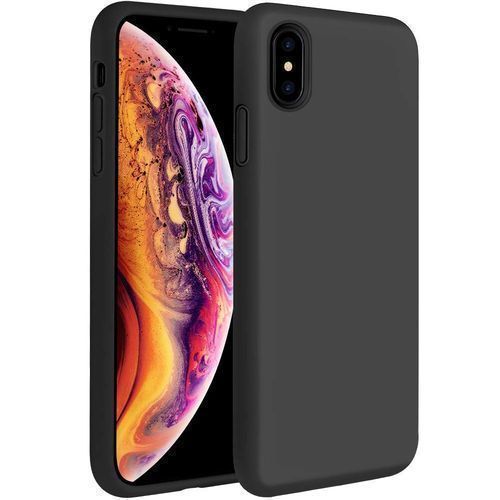 For Iphone X Sleek Back Case Silicon Protective Pouch