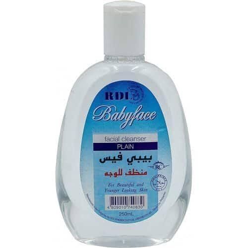Babyface Facial Cleanser Plain 250m X2