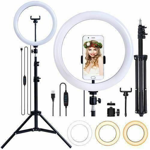 14 Inches Selfie Ring Light With Tripod Stand