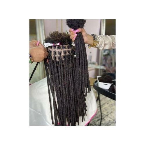 Bone Straight Dreadlocks Attachments Bundles 60 Pis
