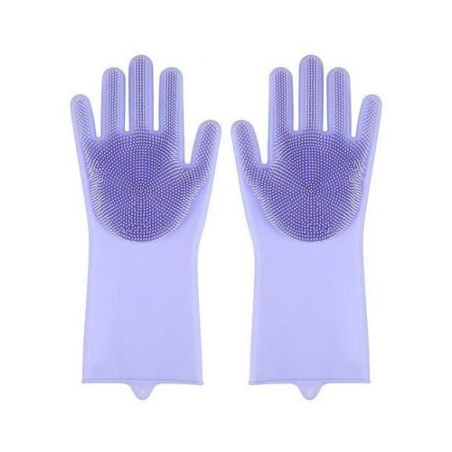 Silicone Dishwashing Gloves, Pet Grooming, Chores, Cars Dogs