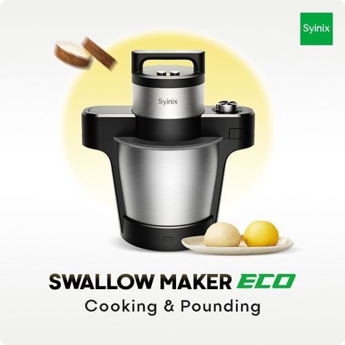 Swallow Maker ECO -Cook & Pound Yam/Fufu Multi Functional