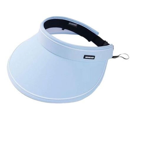 Unisex Adjustable Wide-Brim Sun Visor Hat