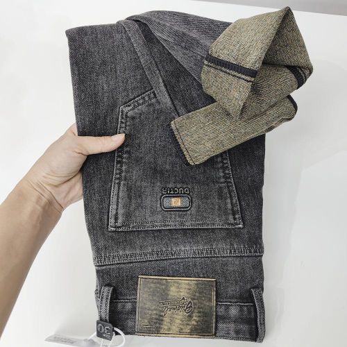 FLASHY HIGH QUALITY STOCK DENIM JEAN- GREY -