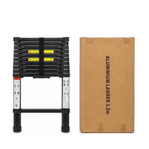 Aluminium Telescopic Ladder – 3.2m 10steps (Portable & Foldable)