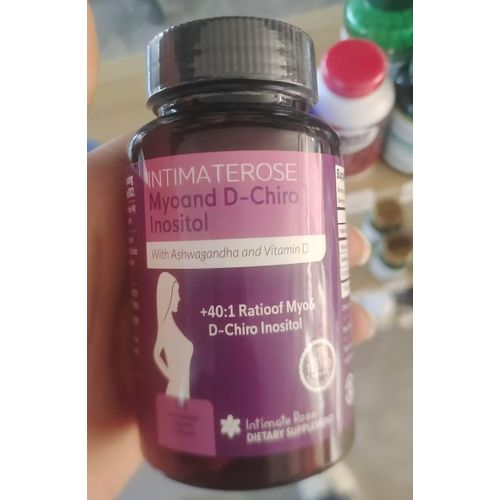 Myo-Inositol & D-Chiro Inositol 40:1 Blend, 120 Capsules