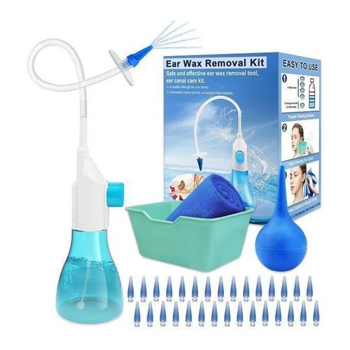 Ear Wax Removal Manual Ear Irrigation Flushing System Ear Cleaning WITH FREE GIFT
