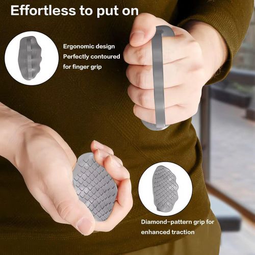 Palm Protection Gym fitness Hand Grip - A Pair with Case