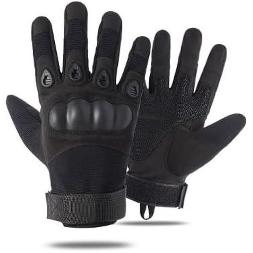 Full Finger Tactical Hard Knuckle Protection Hand Gloves for Outdoor Adventure