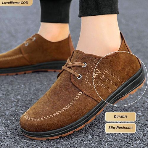 Men Sneakers – Casual Everyday Shoes – Brown