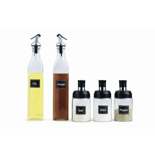5 pieces cooking dispensing oil drip bottles