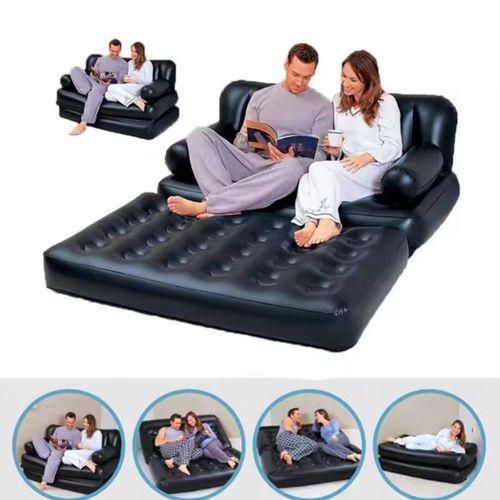 5 in 1 Inflatable Sofa Bed Air Mattress