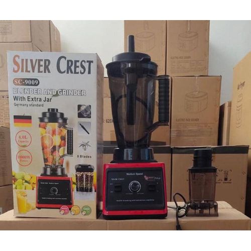 SILVER CREST 10000watts Double Cup Heavy-Duty Blender 4L