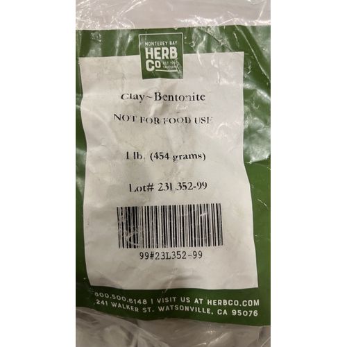 Bentonite Clay 454 Grams