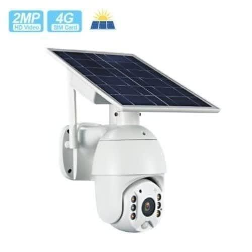 Solar Castle PTZ Wireless CCTV Security Camera Wifi HD 4G SIM Card IP Wirless Solar Powered with Battery outdoor (ptz)