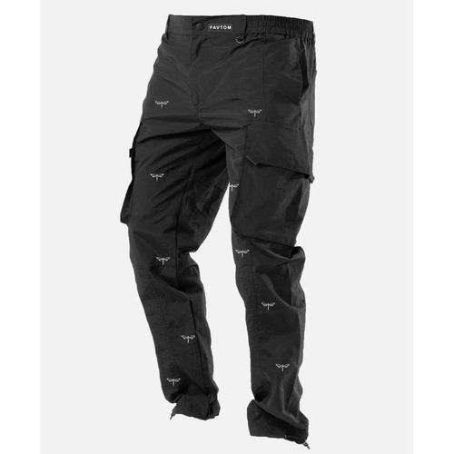 RUCHED POCKETS : MONOGRAMMED CLASSIC PANTS