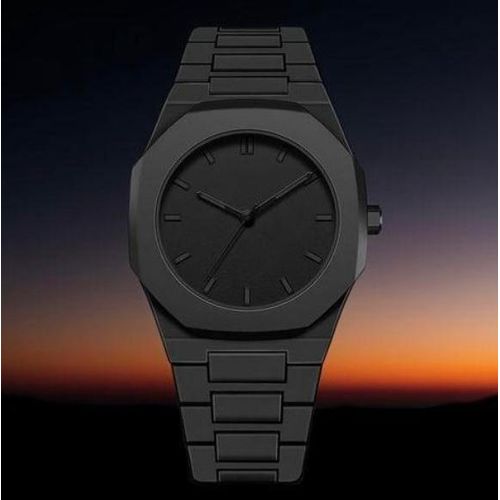 Plain/Arabic Dial Quality Premium Valenzo Black Trendy Ceramic Watch For Men