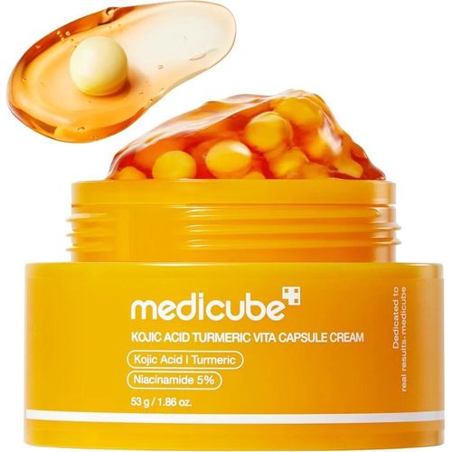 Capsule Cream with Kojic Acid and Turmeric for Uneven Skin Tone
