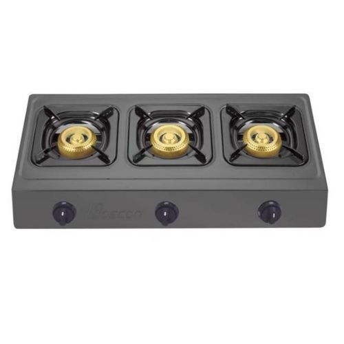 TableTop Stainless 3 burner Gas Cooker