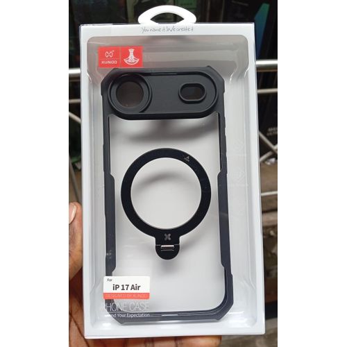 XUNDD Magnetic Ring Stand Case For iPhone 17 Air - Shockproof Armor Cover