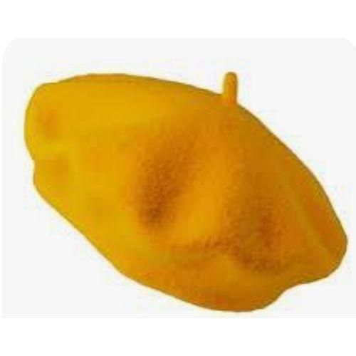 Big Size Ladies Yellow Beret