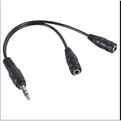 3.5mm Stereo Splitter Audio to Mic & Headset Jack Plug Adapter.