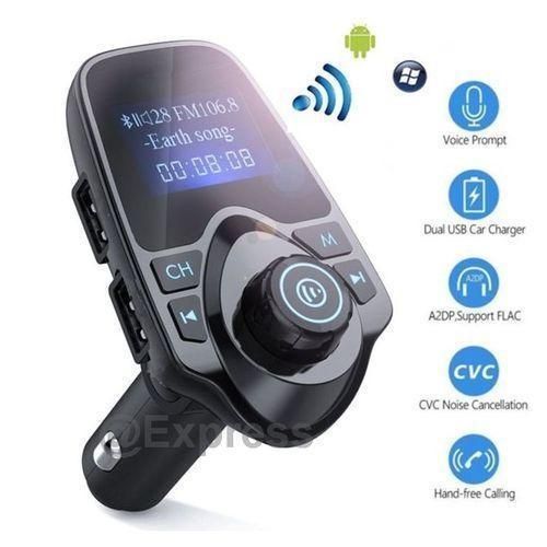 T11 Car Kit FM Transmitter USB Charger,MP3 Bluetooth Player.
