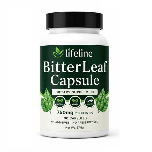 Bitter Leaf Capsule 750mg – 90 Capsules Natural Wellness & Daily Vitality Support