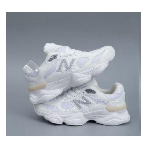 White Unisex Sneakers – Fashion Thick Sole Trainers, Breathable Street Style Running Shoes