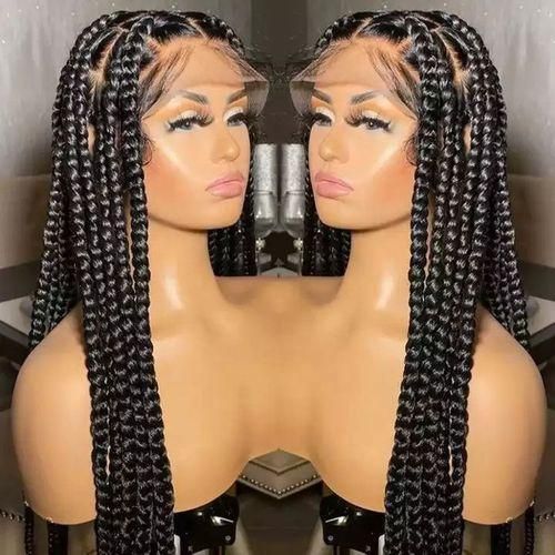 Luxury Beautiful Braided Wig For Pretty Ladies