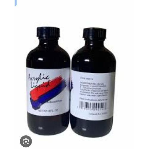 Acrylic Liquid - 8Fl.oz/16Fl.oz (1 bottle)