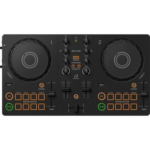 DDJ-FLX2 DJ Controller For Rekordbox, Serato DJ Lite, And Djay