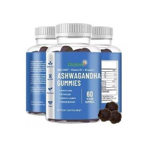 Ashwagandha Gummies + Maca & Vitamin C Stress Relief, Sleep