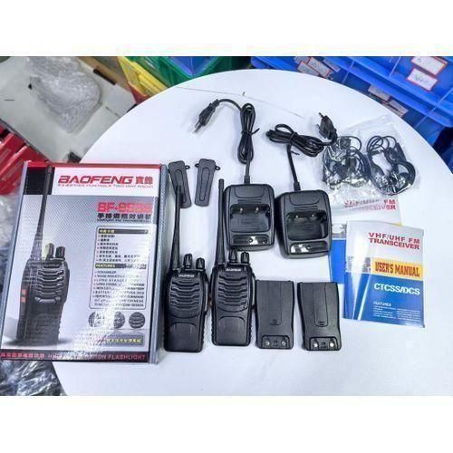 2pcs Baofeng Super Quality Walkie Talkie Radio With Earpiece