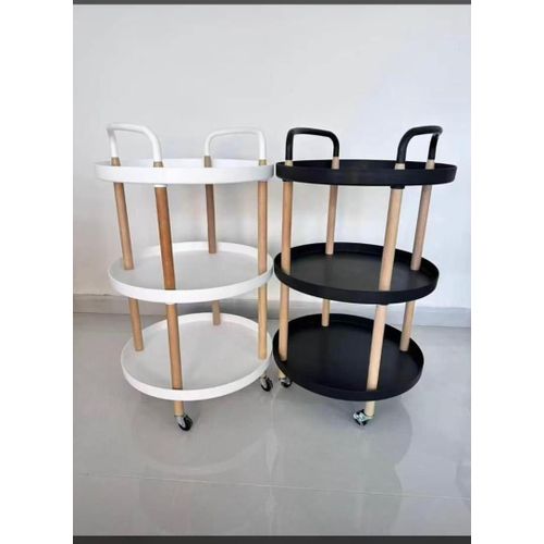 Sofa side coffee Table and serving trolley
