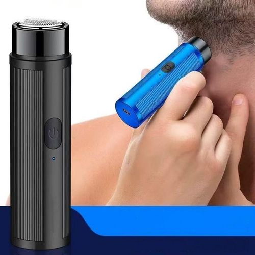 Mini Electric Shaver – Portable USB Travel Beard & Hair Shaver for Men & Women