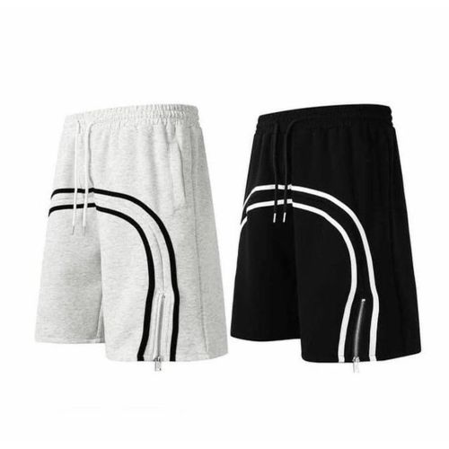 Varsity Grey and Black short