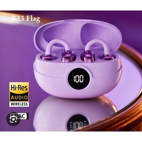 Unique clip earpod super bass