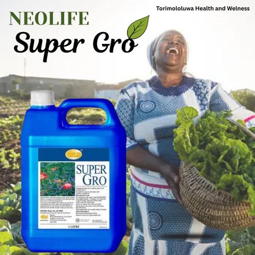 Neo SuperGro 1L Organic Liquid Fertilizer Eco-Friendly Plant Growth Booster for Farms Gardens Cocoa Fruits Vegetables
