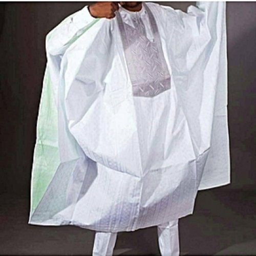 Best Quality Agbada Wear For Men White & Gray Long Sleeves