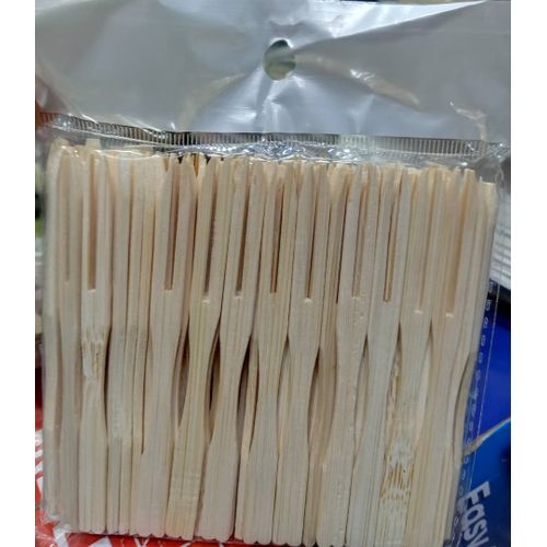 50pcs Multi Purpose Wooden Fruits Pick FORKS