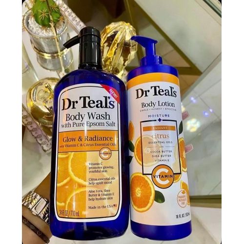 Body wash and lotion