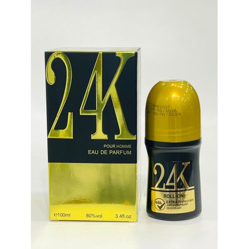 BLACK Long Lasting Perfume 100ML + Roll-on