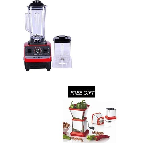 Silver Crest German Heavy Duty Commercial Blender-8500W And Free Manual Grinder